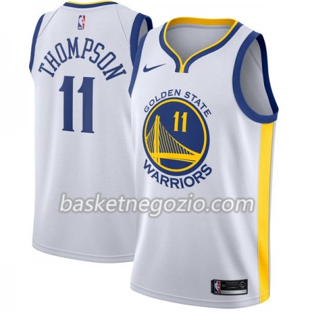 Canotte Uomo Golden State Warriors Klay Thompson 11 Nike 2017-18 Bianco Swingman